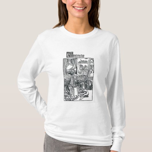 St. Jerome in zijn studie T-shirt (Voorkant)