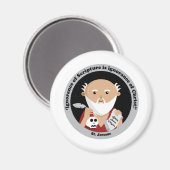St. Jerome Magneet (Voorkant / Achterkant)