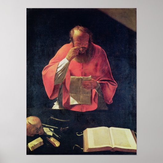 St. Jerome Poster (Voorkant)