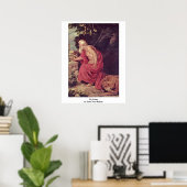 St. Jerome van Peter Paul Rubens Poster (Thuiskantoor)