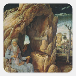St. Jerome Vierkante Sticker