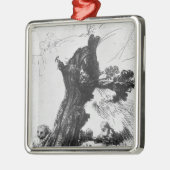 St. Jerome Writing, 1648 Metalen Ornament (Links)