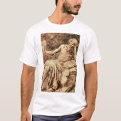 St. Jerome Writing, Antonio_Studies van de Master T-shirt (Voorkant)