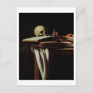 St. Jerome Writing, c.1604 (detail van 64911) Briefkaart