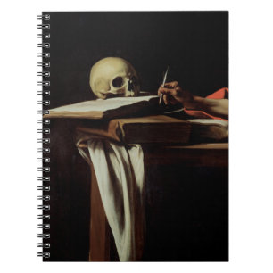 St. Jerome Writing, c.1604 (detail van 64911) Notitieboek