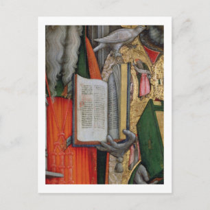 St. Jerome's Bible en St. Gregory's Dove, detail Briefkaart