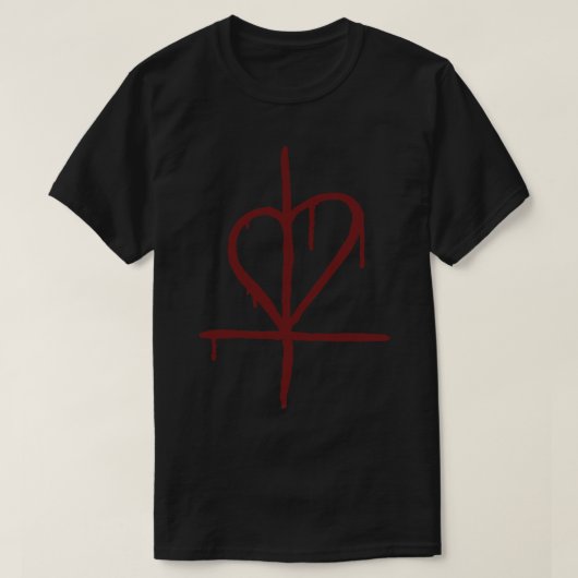 St. Jimmy (rood) T-shirt (Design voorkant)