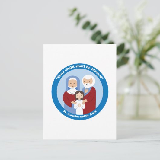 St. Joachim en St. Anne Briefkaart (Staand voorkant)