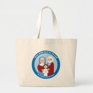 St. Joachim en St. Anne Grote Tote Bag