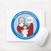 St. Joachim en St. Anne Muismat (Met muis)
