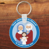 St. Joachim en St. Anne Sleutelhanger (Voorkant)
