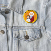 St. Joachim Ronde Button 5,7 Cm (In situ)