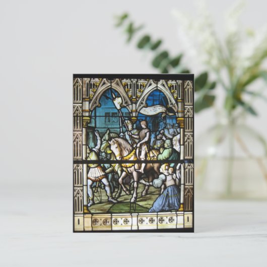 St. Joan bij Orleans Briefkaart (Staand voorkant)