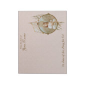 St. Joan Burning at the Stake (BF 01) H 11"x8.5" Notitieblok (Linkerzijde)