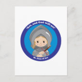 St. Joan of Arc Briefkaart (Voorkant)