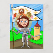 St. Joan of Arc Briefkaart (Voorkant)