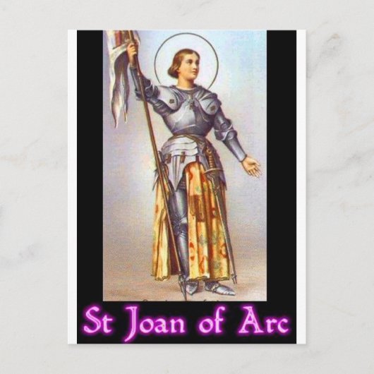 St. Joan of Arc Briefkaart (Voorkant)