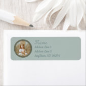 St. Joan of Arc Burning at the Stake (BF 01) Etiket (Insitu)