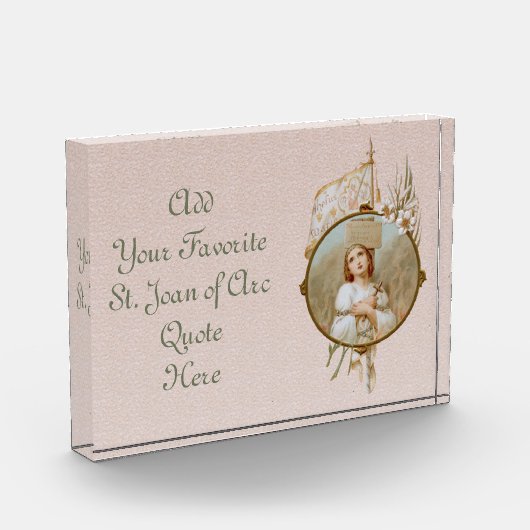 St. Joan of Arc Burning at the Stake (BF 01) Fotoblokken (Links)