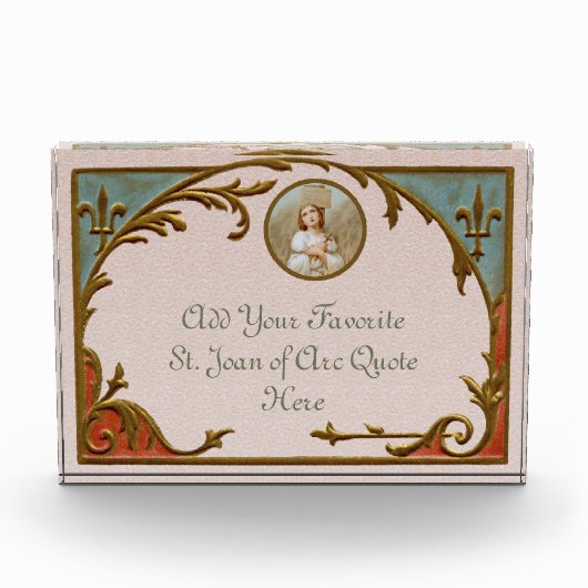 St. Joan of Arc Burning at the Stake (BF 01) Fotoblokken (Voorkant)