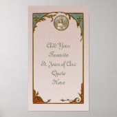 St. Joan of Arc Burning at the Stake (BF 01) Poster (Voorkant)