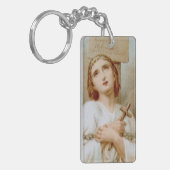 St. Joan of Arc Burning at the Stake (BF 01) Sleutelhanger (Voorkant Links)