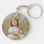 St. Joan of Arc Burning at the Stake (BF 01) Sleutelhanger (Achterkant)