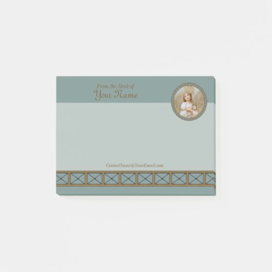 St. Joan of Arc Burning (BF 01, Style 1) 4 "x3" Post-it® Notes (Voorkant)