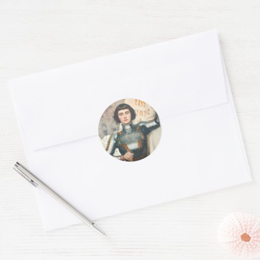 St. Joan Of Arc Catholic Stickers (Envelop)