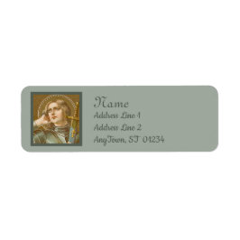 St. Joan of Arc (JM 28) Etiket