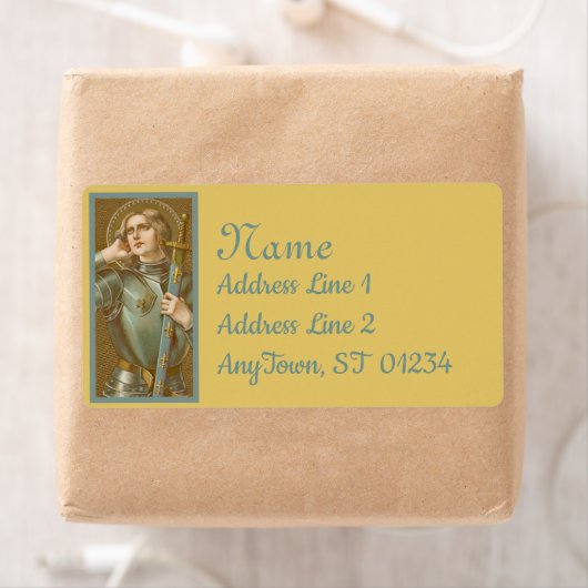 St. Joan of Arc (JM 28) Etiket (Insitu)