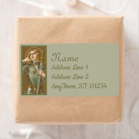 St. Joan of Arc (JM 28) Etiket (Insitu)