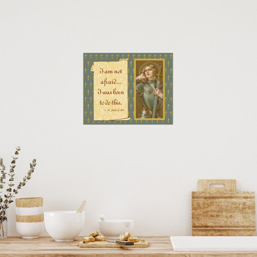 St. Joan of Arc (JM 28) Poster (Keuken)
