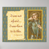St. Joan of Arc (JM 28) Poster (Voorkant)