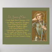 St. Joan of Arc (JM 28) Poster (Voorkant)