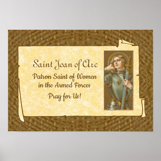 St. Joan of Arc (JM 28) Poster (Voorkant)