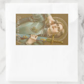St. Joan of Arc (JM 28) Rechthoekige Sticker (Tas)