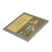 St. Joan of Arc (JM 28) Tegeltje (Zijkant)