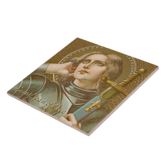 St. Joan of Arc (JM 28) Tegeltje (Zijkant)