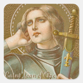 St. Joan of Arc (JM 28) Vierkante Sticker