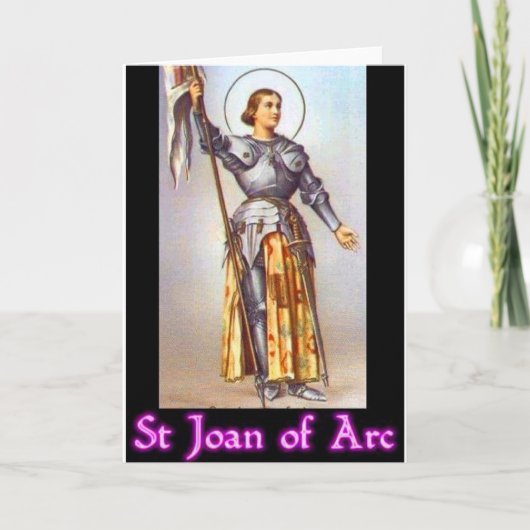 St. Joan of Arc Kaart (Voorkant)