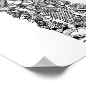 St. Joan of Arc met haar Voices 8 x 10 inch druk Poster (Hoek)