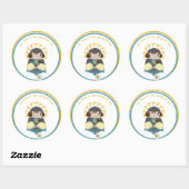 St. Joan of Arc Ronde Sticker (Vel)