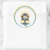 St. Joan of Arc Ronde Sticker (Tas)