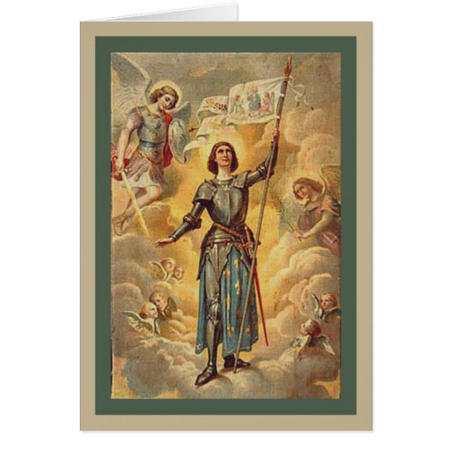 St. Joan of Arc St. Michael Angels Soldier (Voorkant)