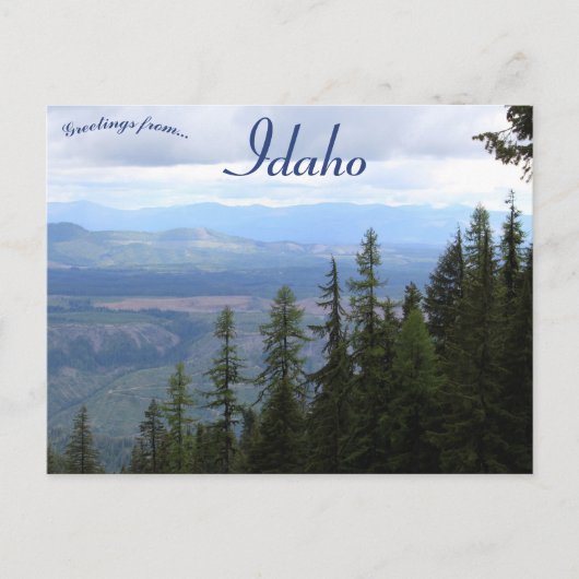 St Joe Idaho Briefkaart (Voorkant)