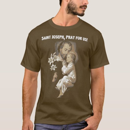St Joeph Vader Dag dorst Sint T-shirt (Voorkant)