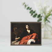 St. Johannes de Evangelist, fijnschilderkunst Briefkaart (Staand voorkant)