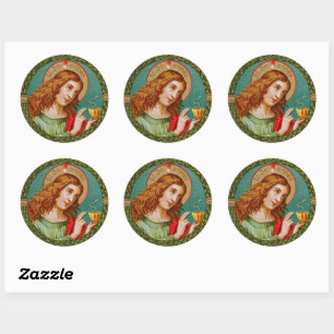 St. Johannes de Evangelist (JMAS 06) Ronde Sticker