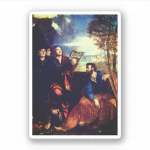 St. Johannes en St. Bartholomeus (rechts) door Dos Sticker
